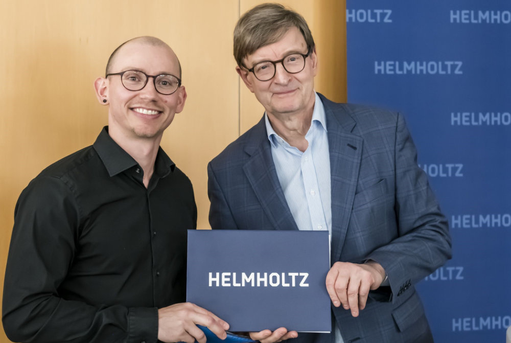 Helmholtz Doctoral Prize 2024 for KSETA Fellow Martin Angerer